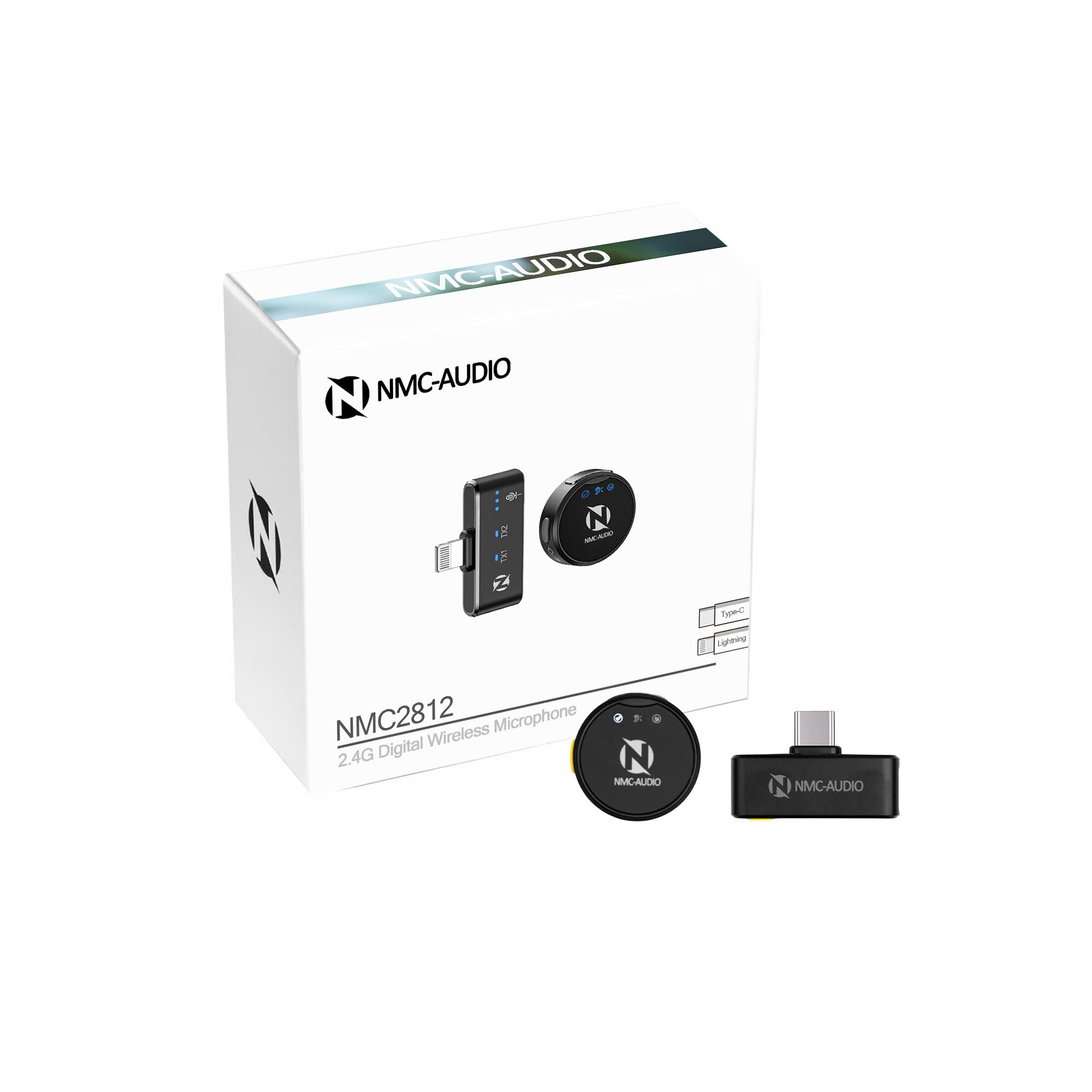 Micro Thu Âm Không Dây NMC-AUDIO NMC2812